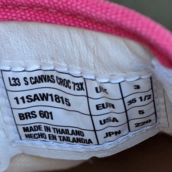 Lacoste Slip On Shoes Size 5 US/3 UK - Picture 3 of 5